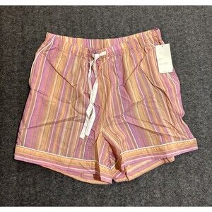 Stars Above Women's Sleepwear Shorts Striped Pink Large